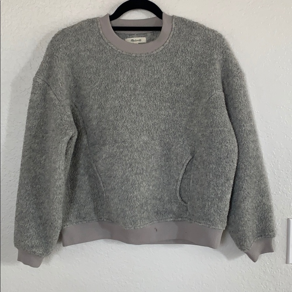 Madewell Sherpa pullover